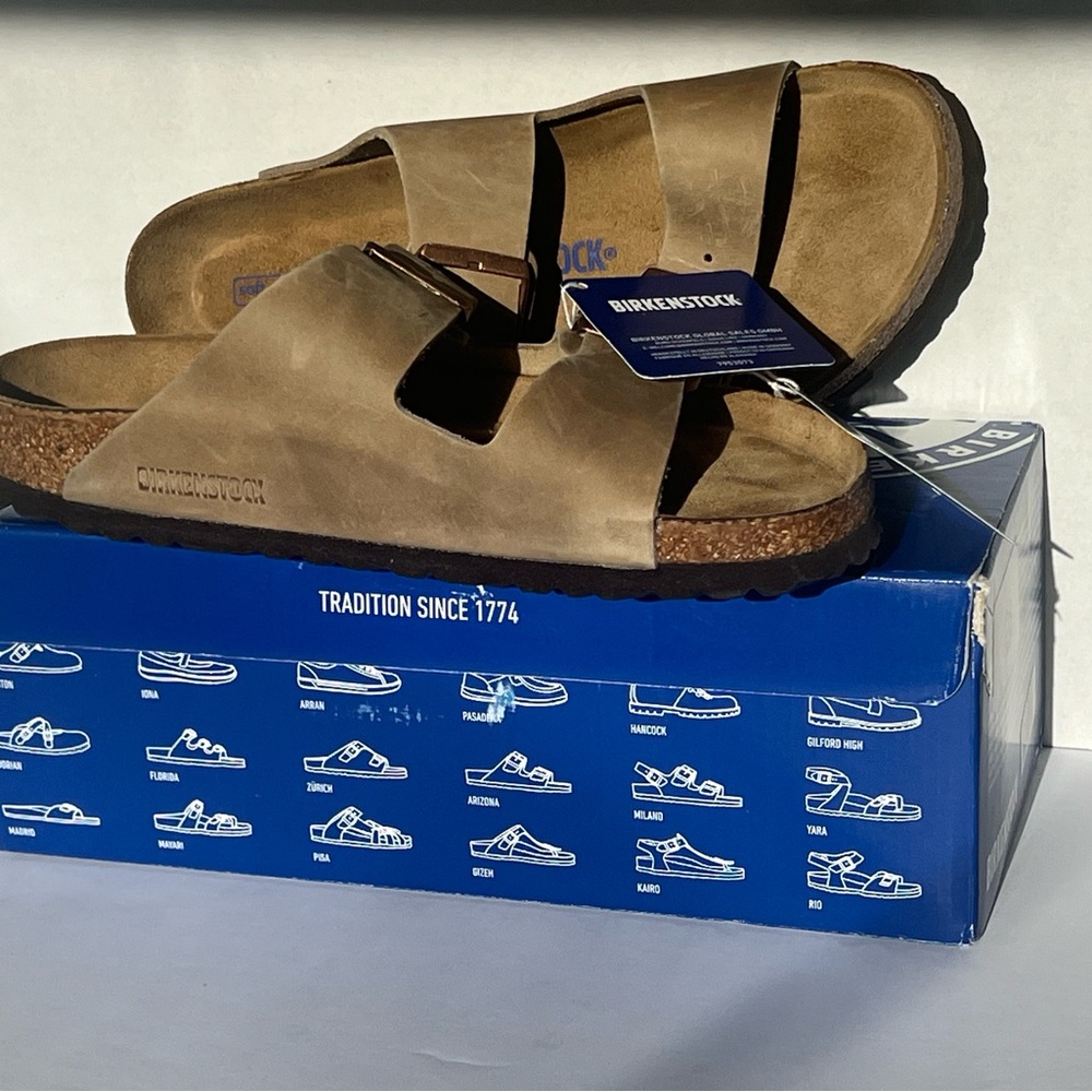 Birkenstock Tan Arizona Sandals -Woman - 9